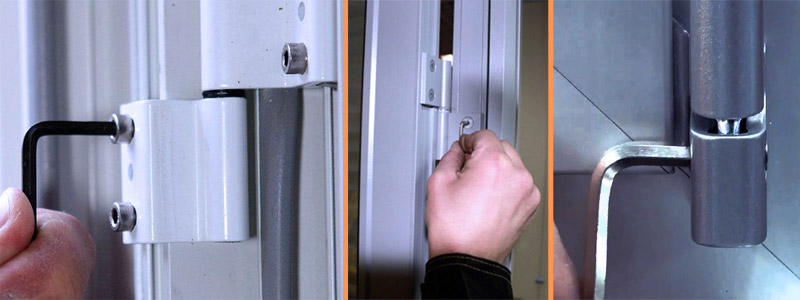 Регулировка алюминиевых окон и дверей